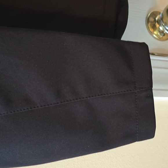 ST. JOHN'S BAY BRAND MEN'S BLACK FRONT ZIPPERED JACKET COAT SIZE XL - Picture 4 of 16